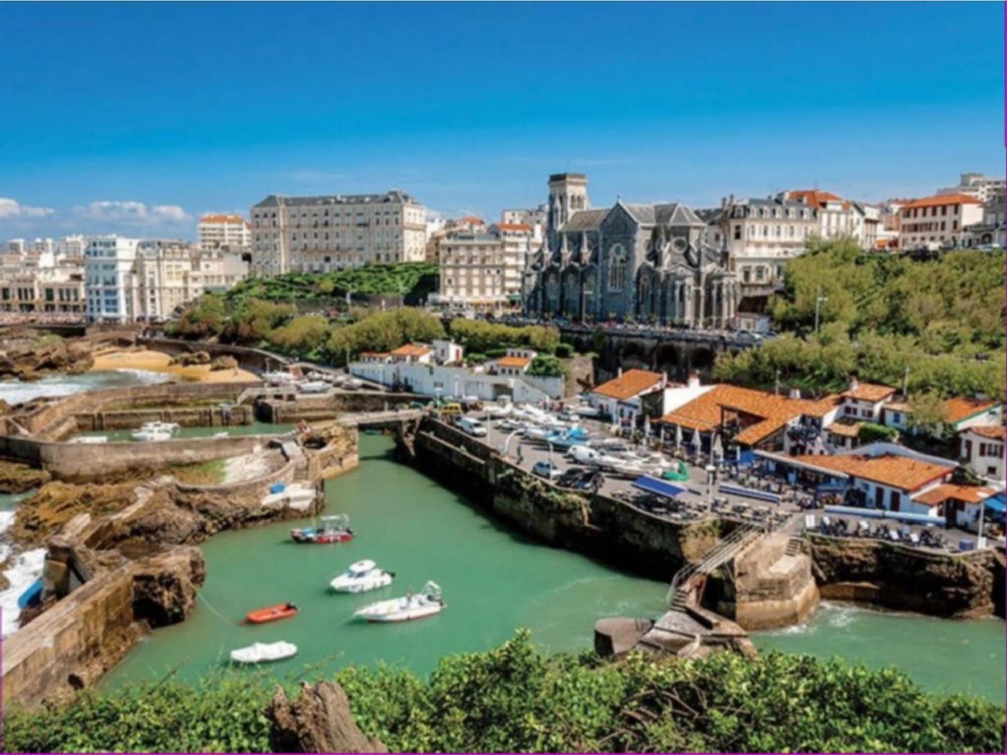 Studio Front De Mer Avec Piscine Et Balcon A Biarritz - Fr-1-3-412 Exterior photo